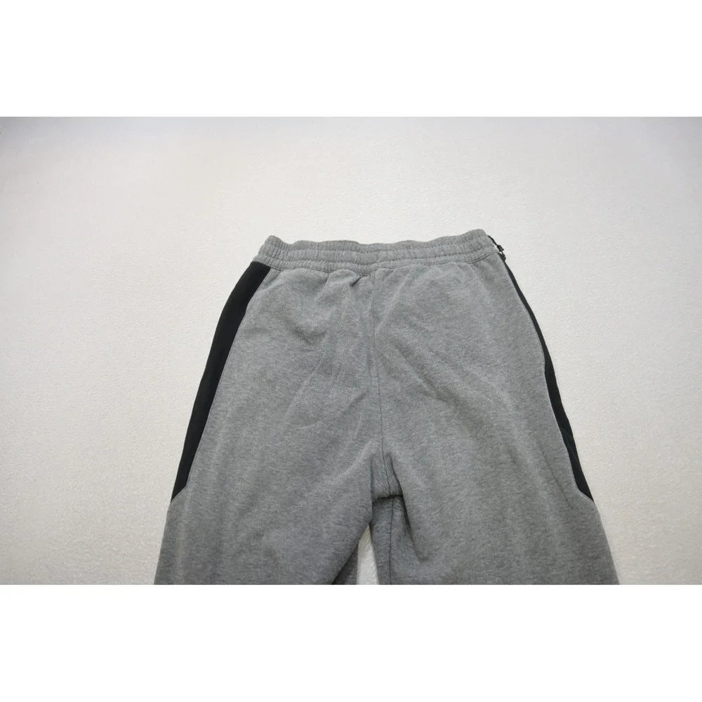 Nike Jogger Sweatpants‎ Mens Medium Therma Fit Gray Black Tapered Athletic EUC